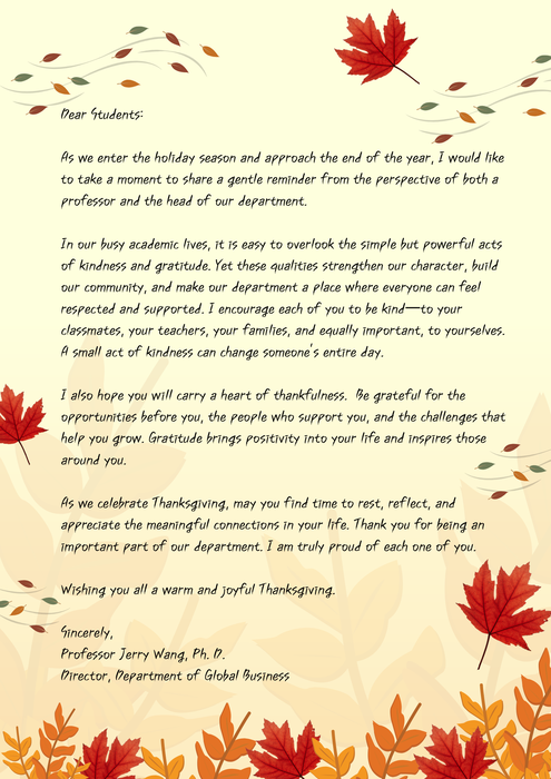 Thanksgiving Greetings from the Department of Global Business(另開新視窗/png檔)圖片