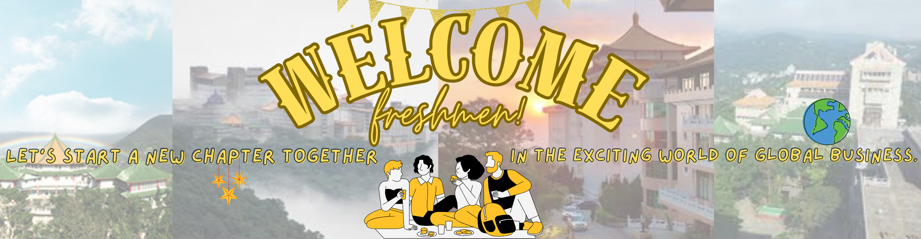 To welcome freshmen